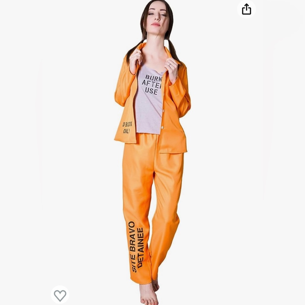 Harley Quinn Prisoner Halloween Costume Cosplay
